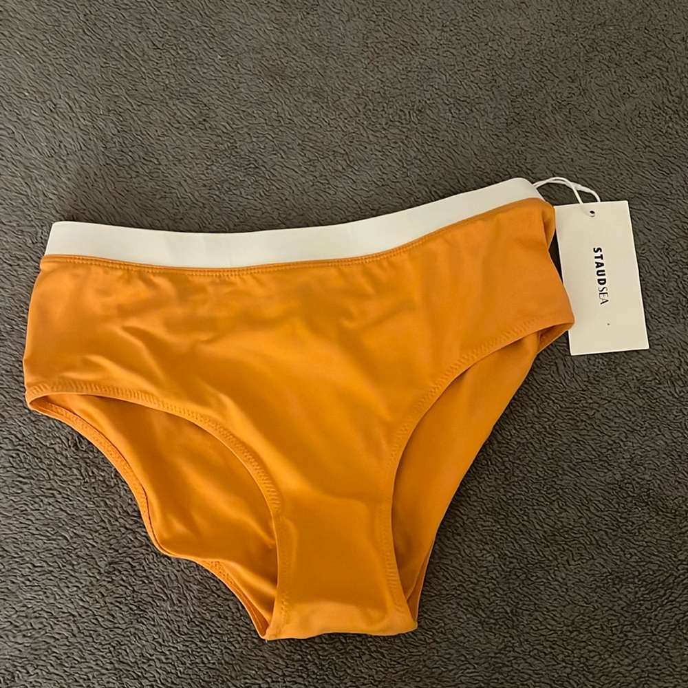 STAUD Devon High Rise Bikini Bottoms - Picture 2 of 3